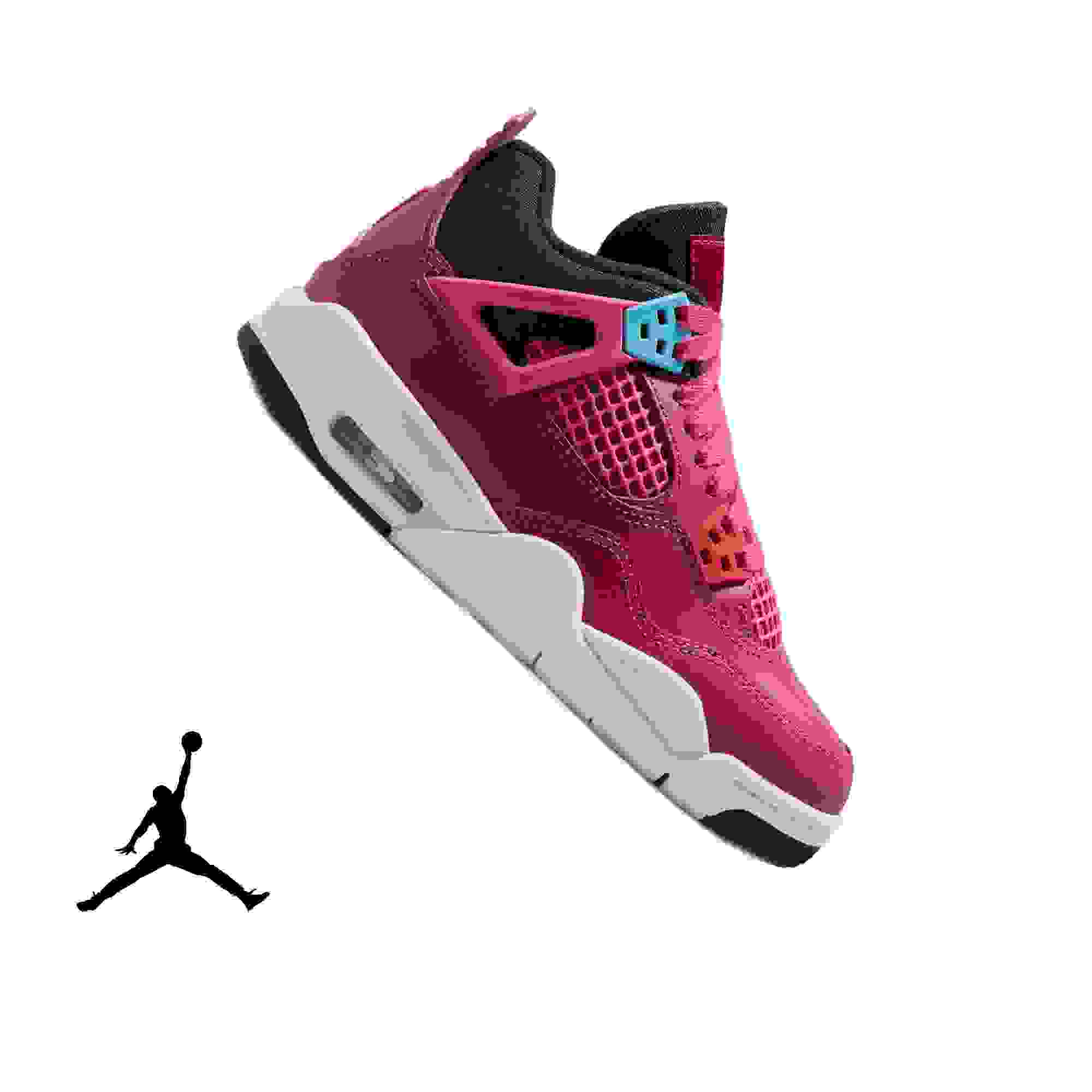 Jordan 4 Retro Grade School Girls' "She's A Star" Shoe
